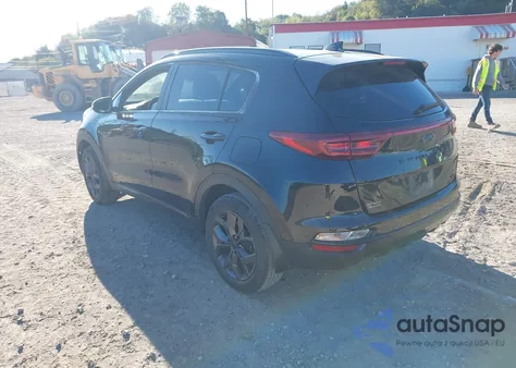 2022 Kia Sportage Nightfall Edition z USA, uszkodzony, nr VIN KNDP6CAC7N7955383